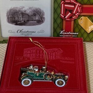 2012 White House Historical Association Christmas ornament
